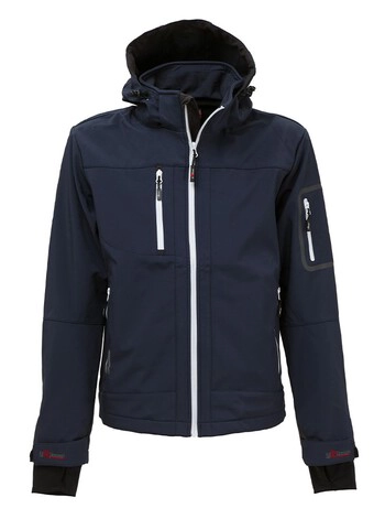 JAKNA SOFTSHELL METROPOLIS, modra, deep blue