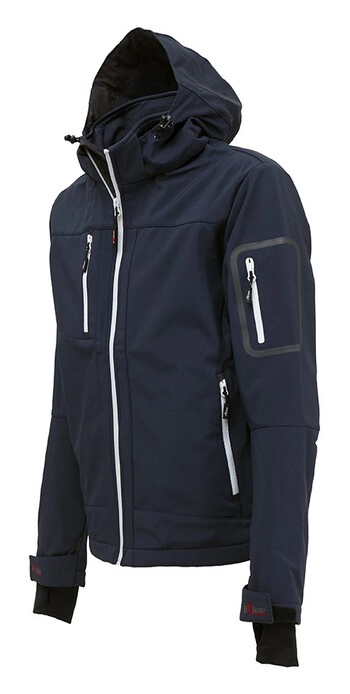 JAKNA SOFTSHELL METROPOLIS, modra, deep blue