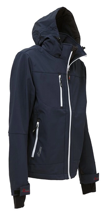JAKNA SOFTSHELL METROPOLIS, modra, deep blue
