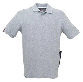 MAJICA POLO GAP,  svetlo siva, grey silver
