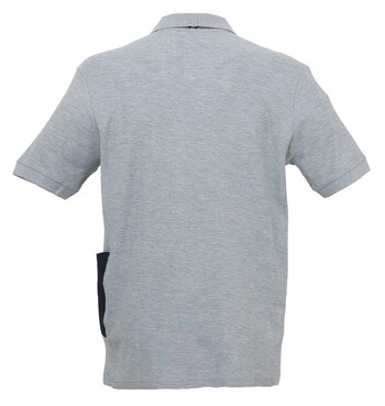 MAJICA POLO GAP,  svetlo siva, grey silver