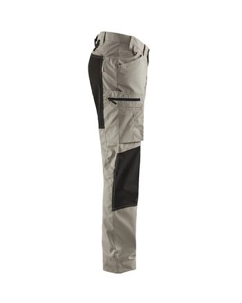 HLAČE  SERVICE STRETCH 1459, stone/black