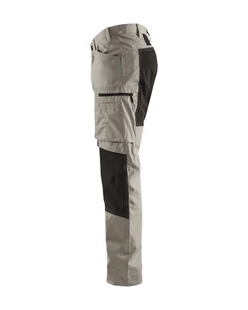 HLAČE  SERVICE STRETCH 1459, stone/black