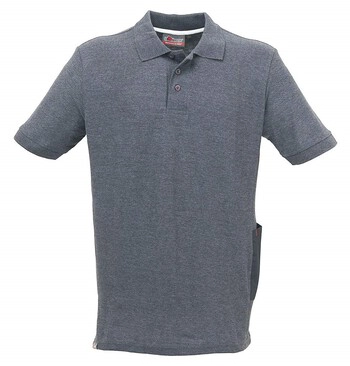 MAJICA POLO GAP,  temno siva, grey meteorite