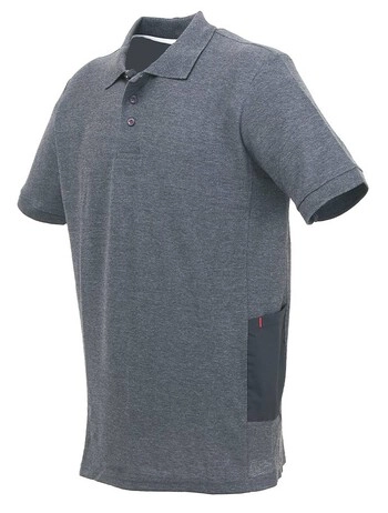 MAJICA POLO GAP,  temno siva, grey meteorite
