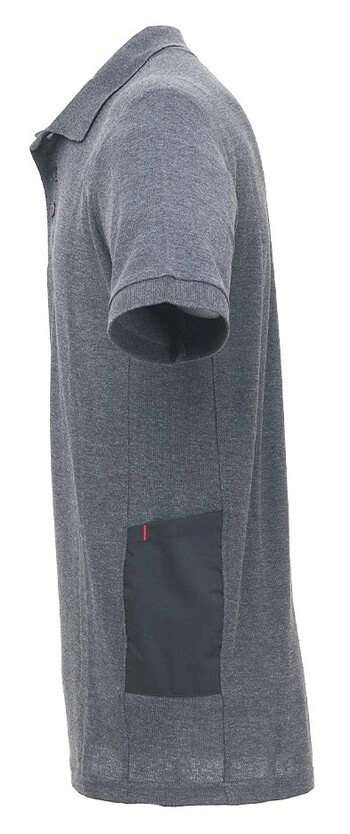 MAJICA POLO GAP,  temno siva, grey meteorite