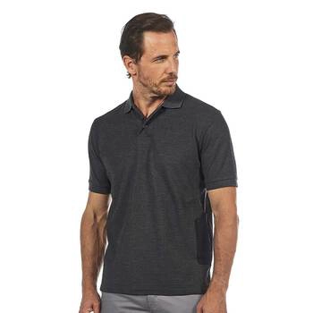 MAJICA POLO GAP,  temno siva, grey meteorite