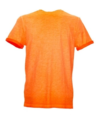 MAJICA KRATKA FLUO, oranžna