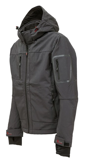 JAKNA SOFTSHELL METROPOLIS, siva, grey meteorite