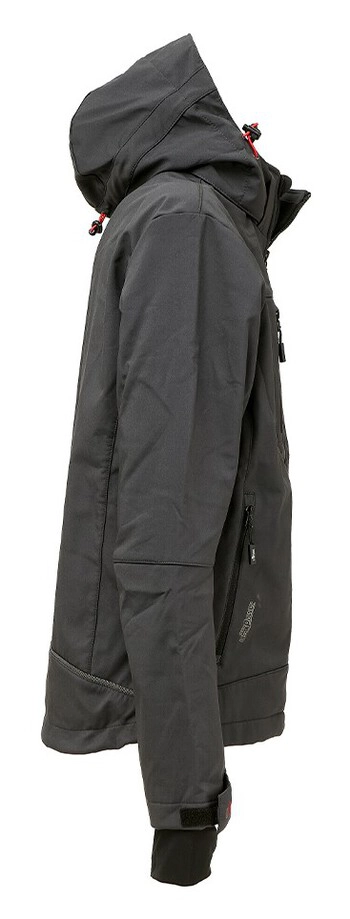 JAKNA SOFTSHELL METROPOLIS, siva, grey meteorite