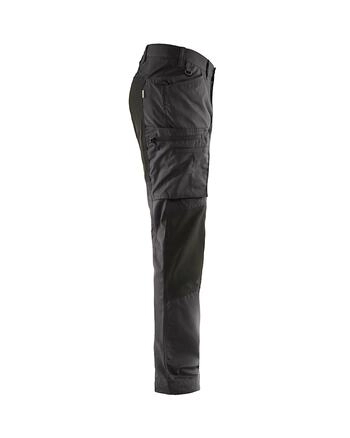 HLAČE  SERVICE STRETCH 1459 1845, dark grey/black