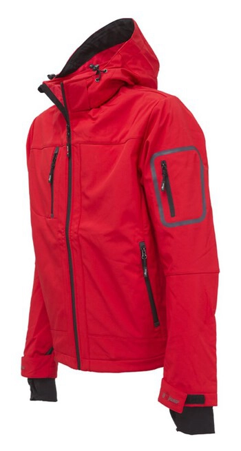 JAKNA SOFTSHELL METROPOLIS, rdeča, red magma