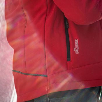JAKNA SOFTSHELL METROPOLIS, rdeča, red magma